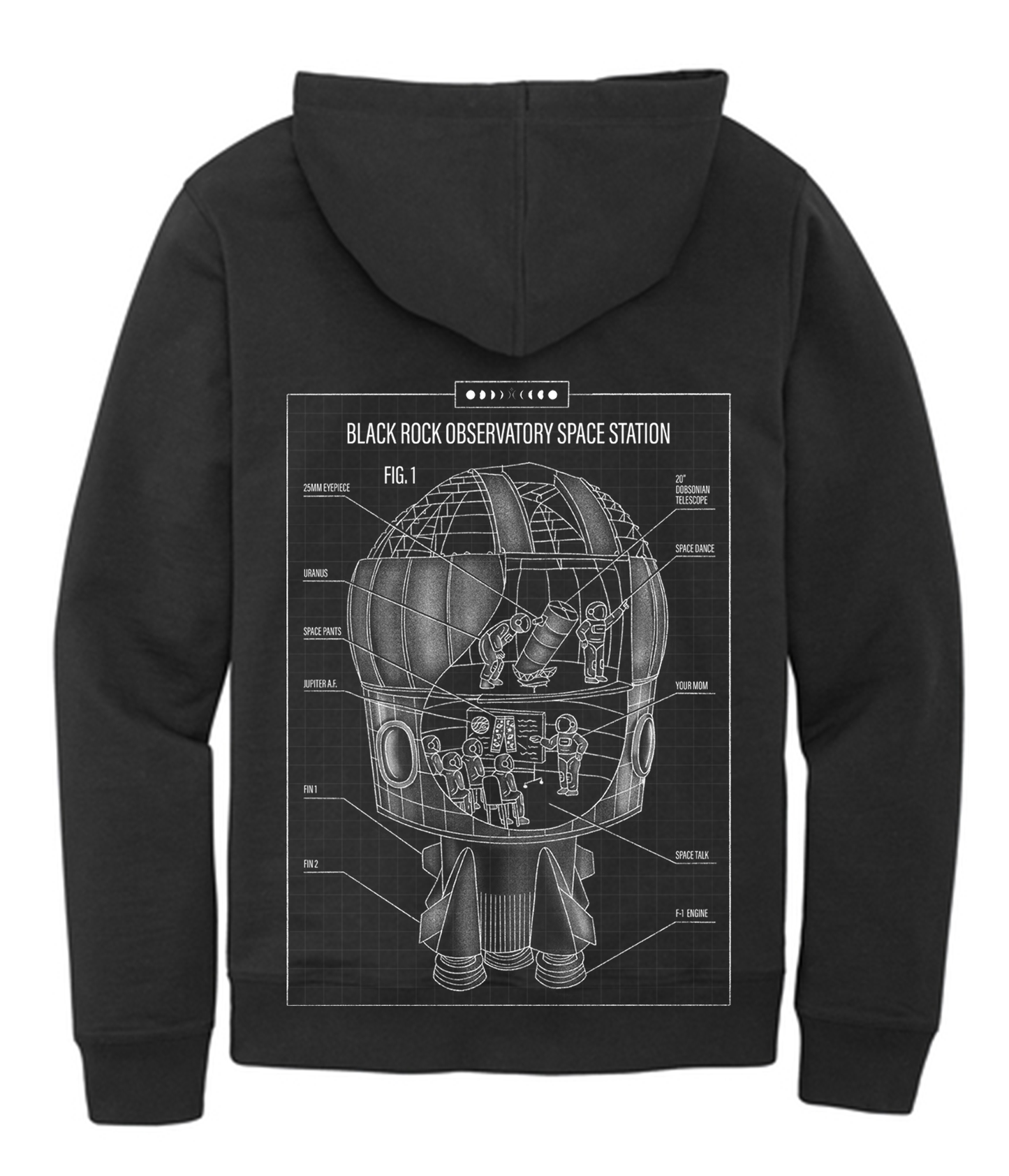 Space Station Pullover Hoodie